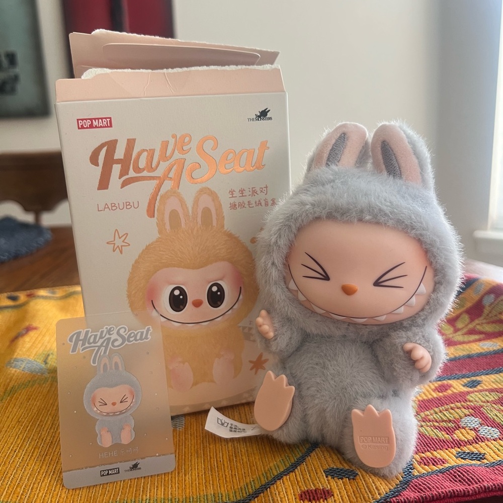 Authentic "Hehe" Labubu